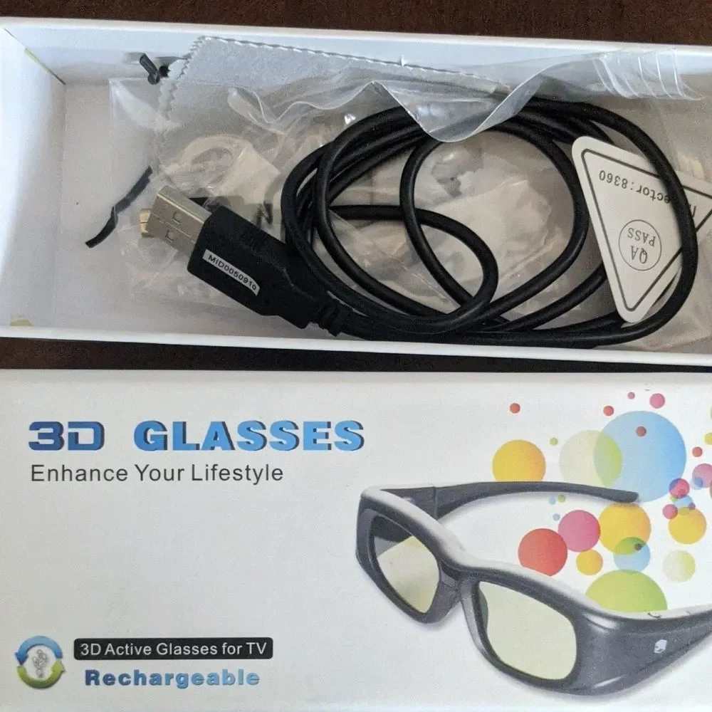 3D Glasses For TV, Rechargeable